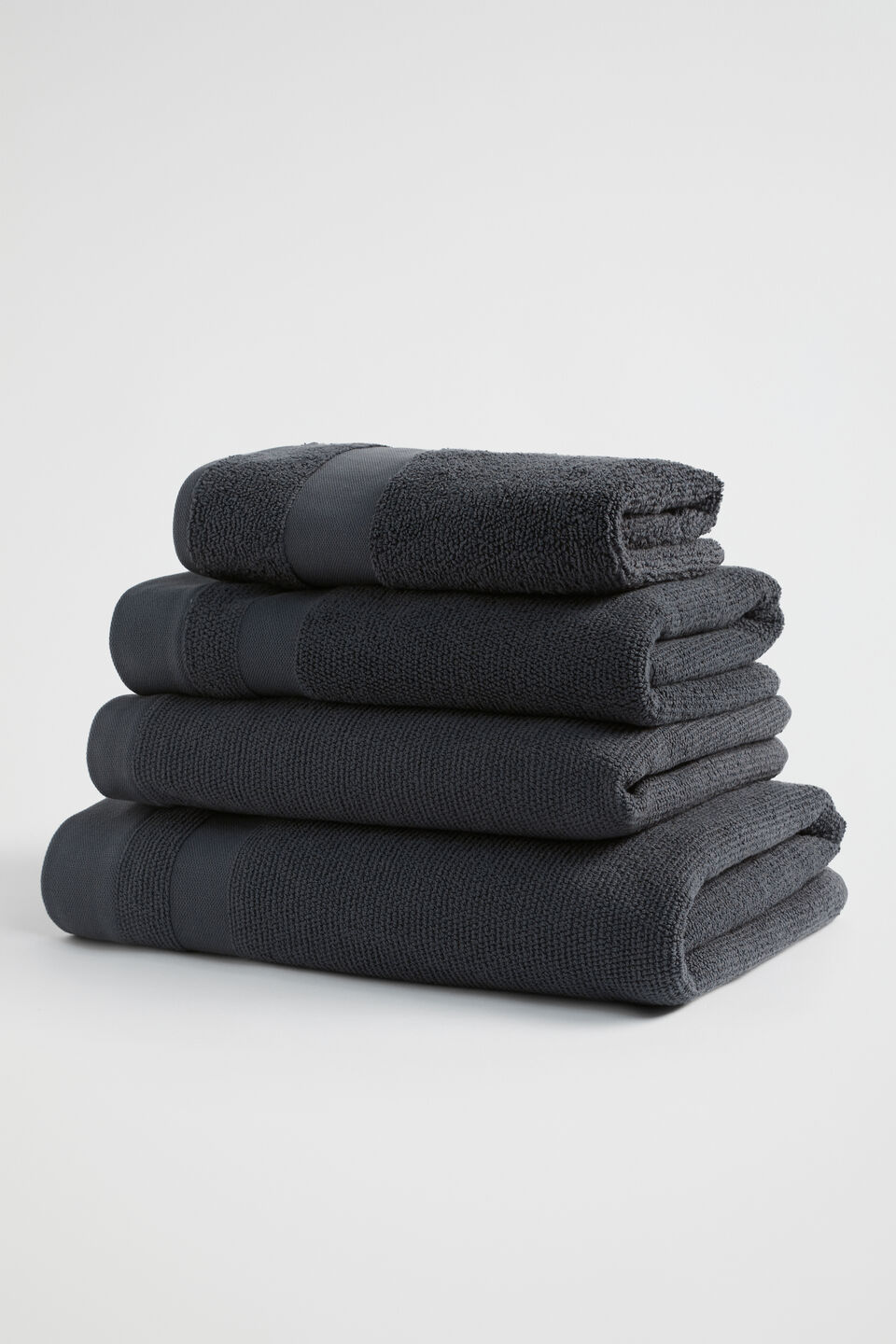 Luca Cotton Hand Towel  Graphite