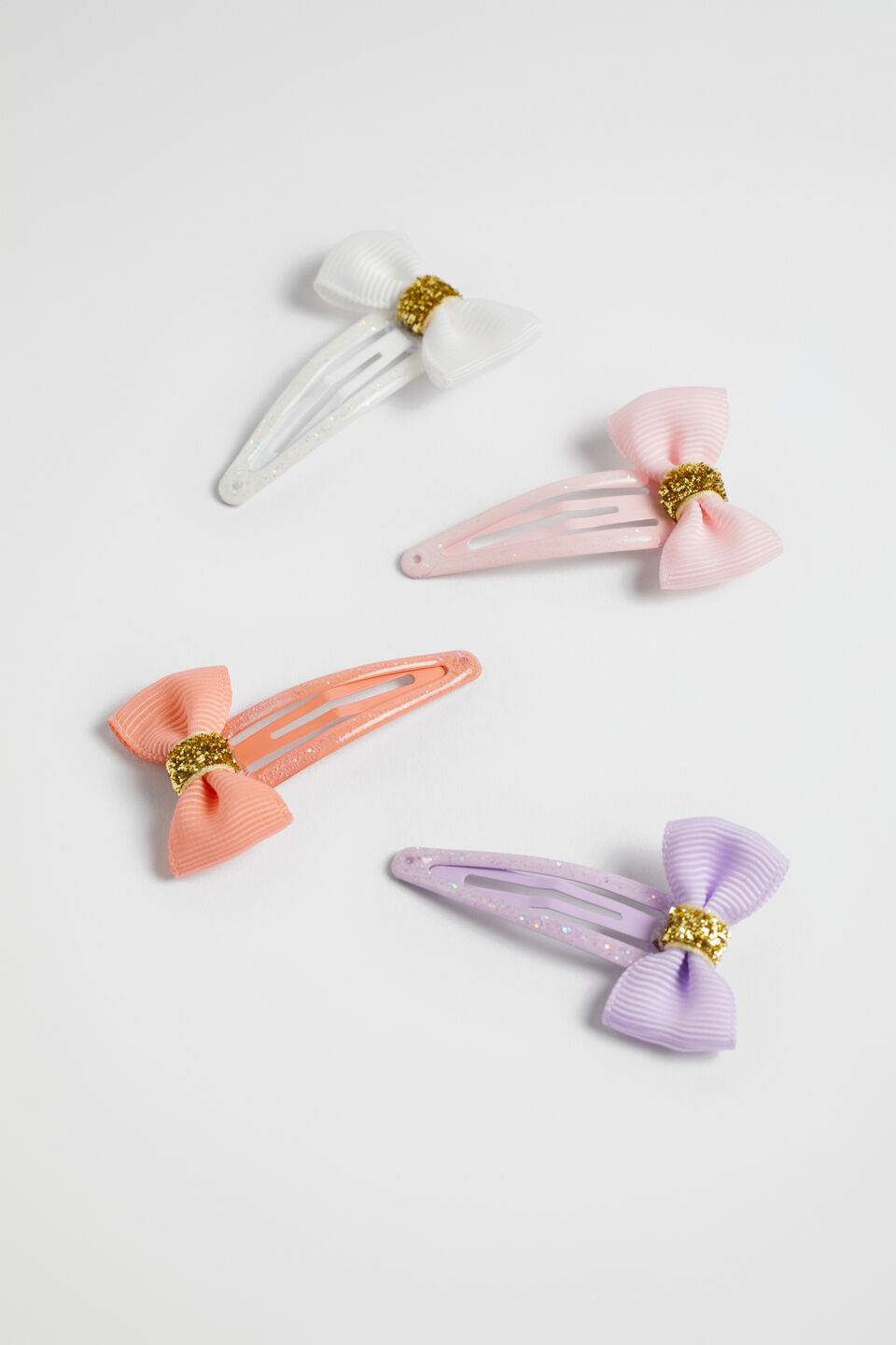 Glitter Bow Snap Pack  Multi