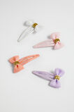 Glitter Bow Snap Pack  Multi  hi-res