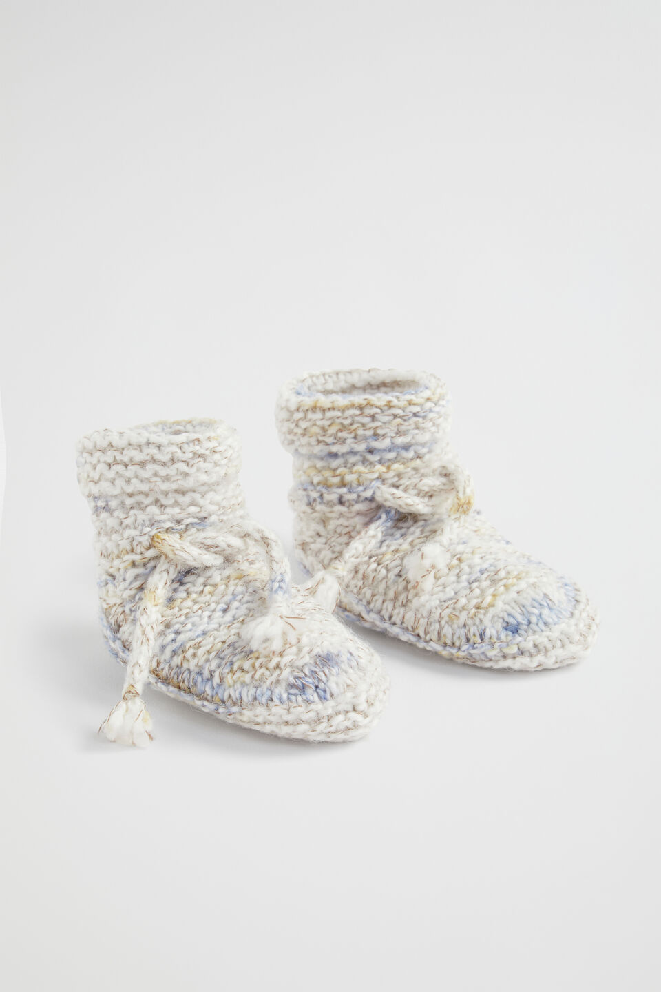 Space Dye Knit Bootie  Multi