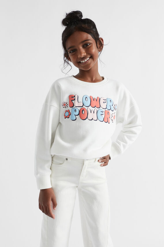 Flower Power Sweat  Canvas  hi-res
