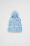 Velvet Chenille Beanie  Pale Blue  hi-res