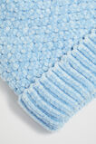 Velvet Chenille Beanie  Pale Blue  hi-res