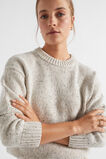 Fleck Oversized Knit  Vanilla Cream Fleck  hi-res