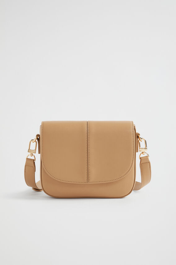 Logo Saddle Bag  Caramel  hi-res