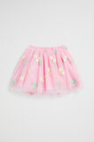 Multi Cherry Embroidered Tutu  Candy Pink  hi-res