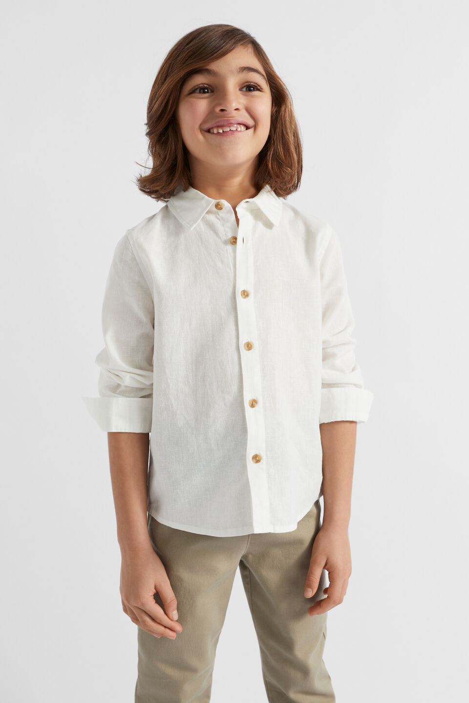 Core Linen Shirt  Canvas