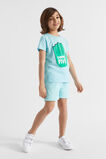 Slogan Tee  Ocean Blue  hi-res