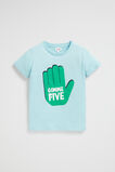 Slogan Tee  Ocean Blue  hi-res