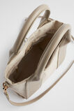 Textured Mini Stitch Detail Tote  Cookie Natural  hi-res