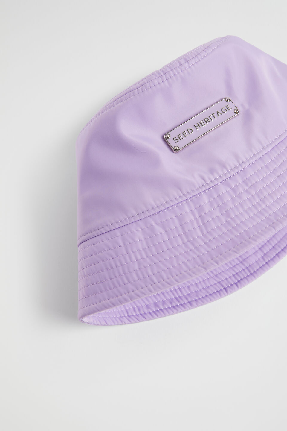 Nylon Bucket Hat  Lavender