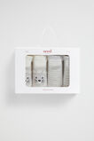 Mouse Sock 2 Pack  Light Grey Marle  hi-res