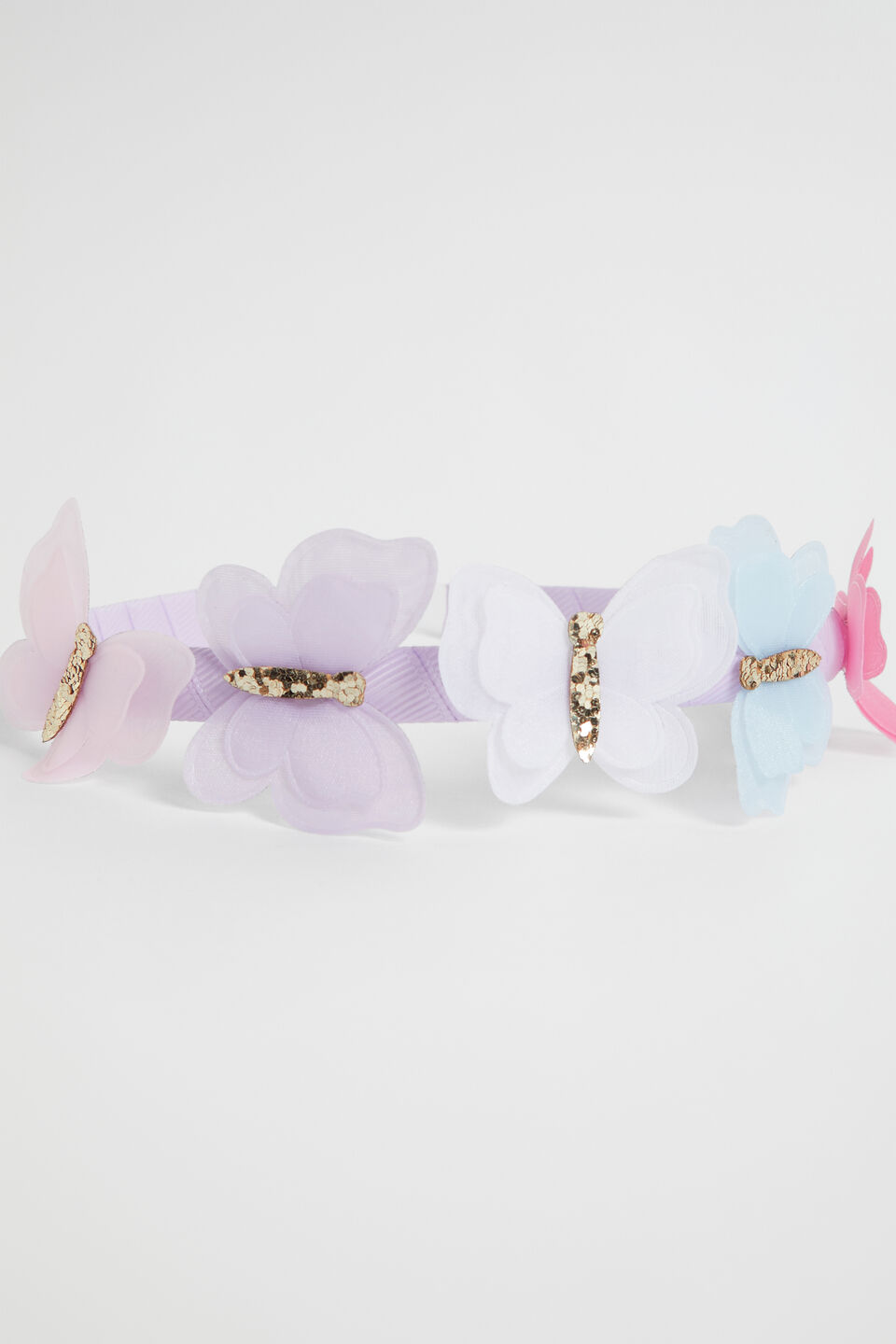 Tulle Butterfly Headband  Multi