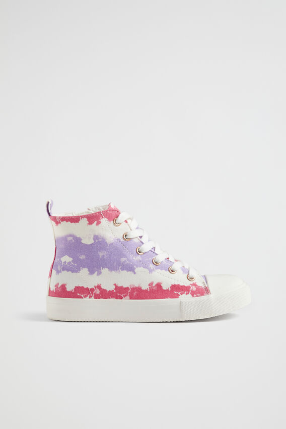 Tie Dye High Top  Multi  hi-res