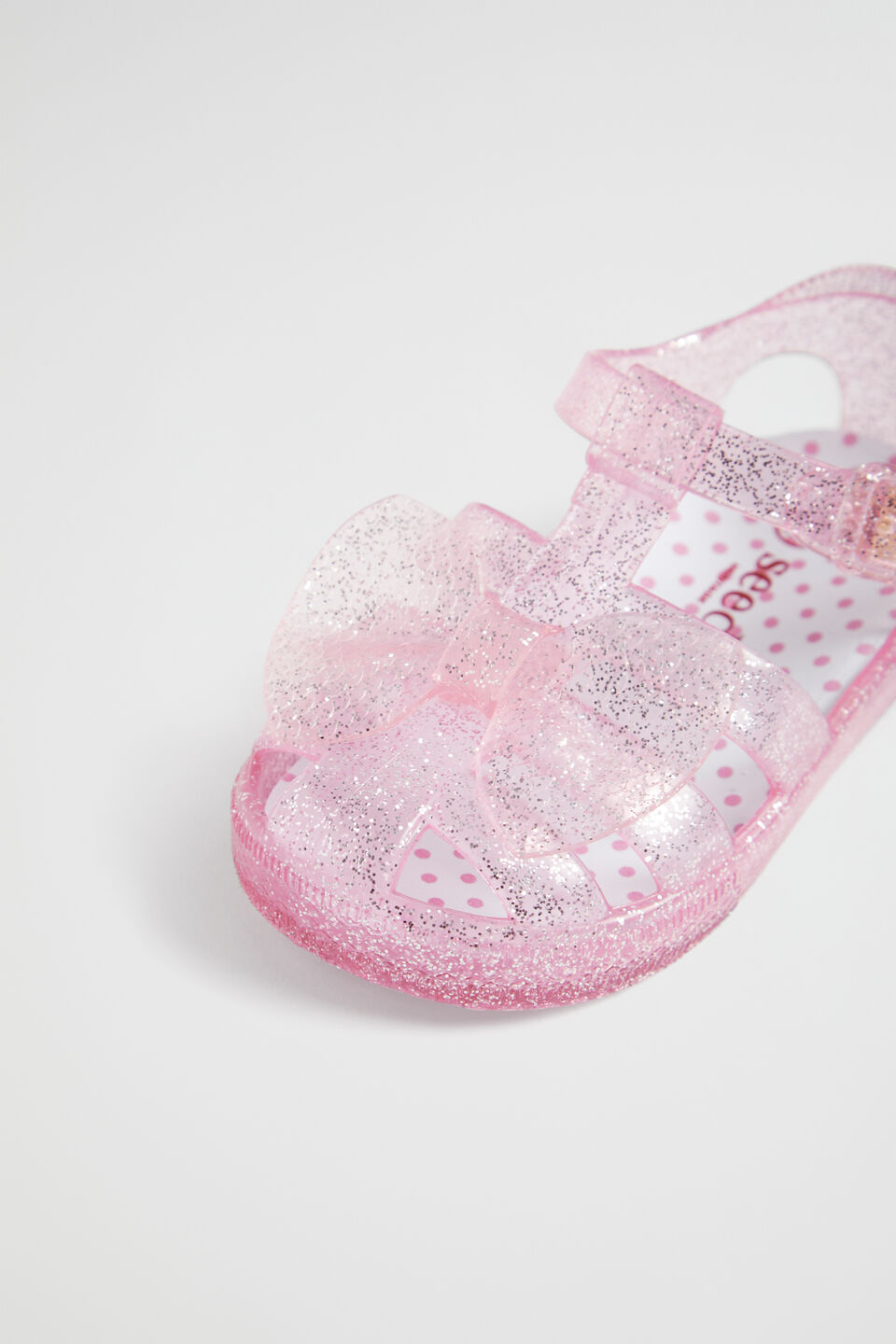 Butterfly Jelly Sandal  Pink