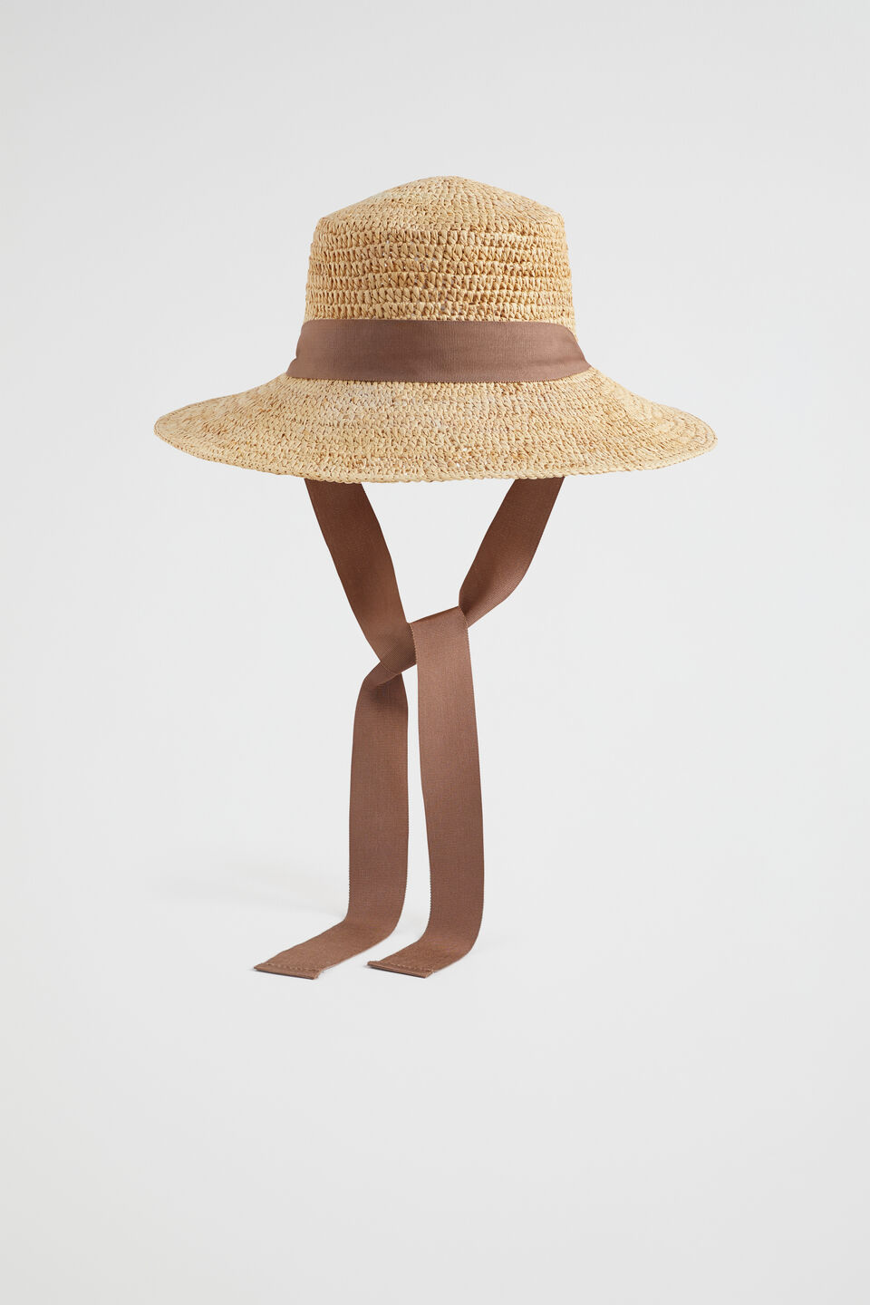 Raffia Bucket Hat  Natural  hi-res