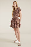 Linen Smocked Top    hi-res
