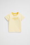 Core Logo Tee  Sunshine Stripe  hi-res