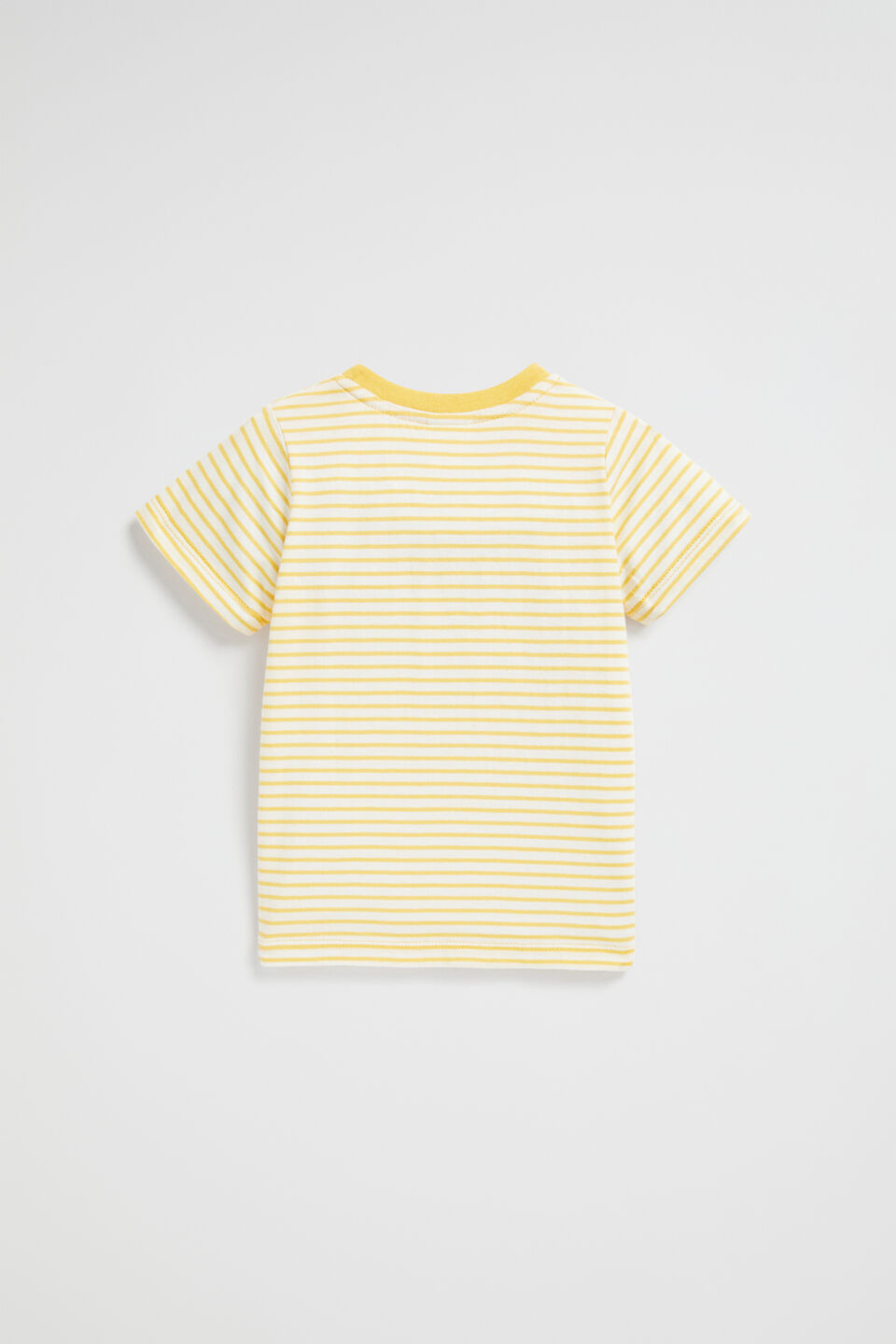 Core Logo Tee  Sunshine Stripe