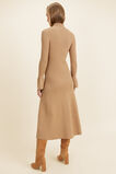 Boucle Rib Midi Dress  Deep Chai  hi-res
