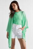 Fine Knit Poncho  Key Lime  hi-res