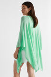 Fine Knit Poncho  Key Lime  hi-res