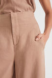 Core Linen Waisted Pant  Rose Taupe  hi-res