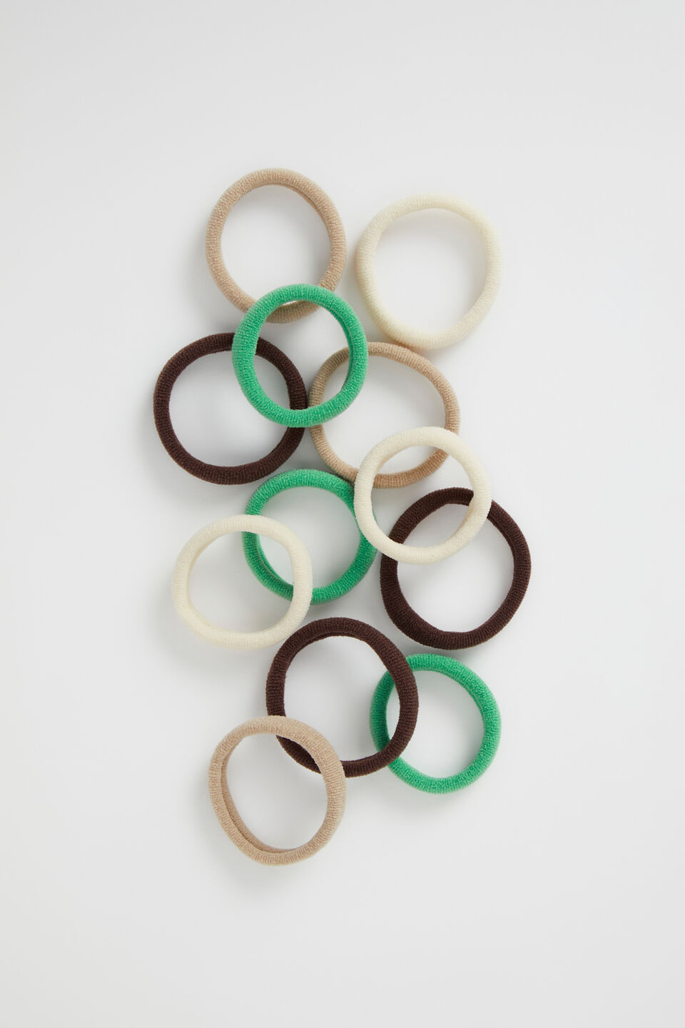 Hair Tie Set  Key Lime