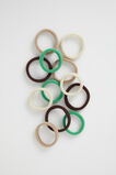 Hair Tie Set  Key Lime  hi-res