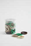 Hair Tie Set  Key Lime  hi-res