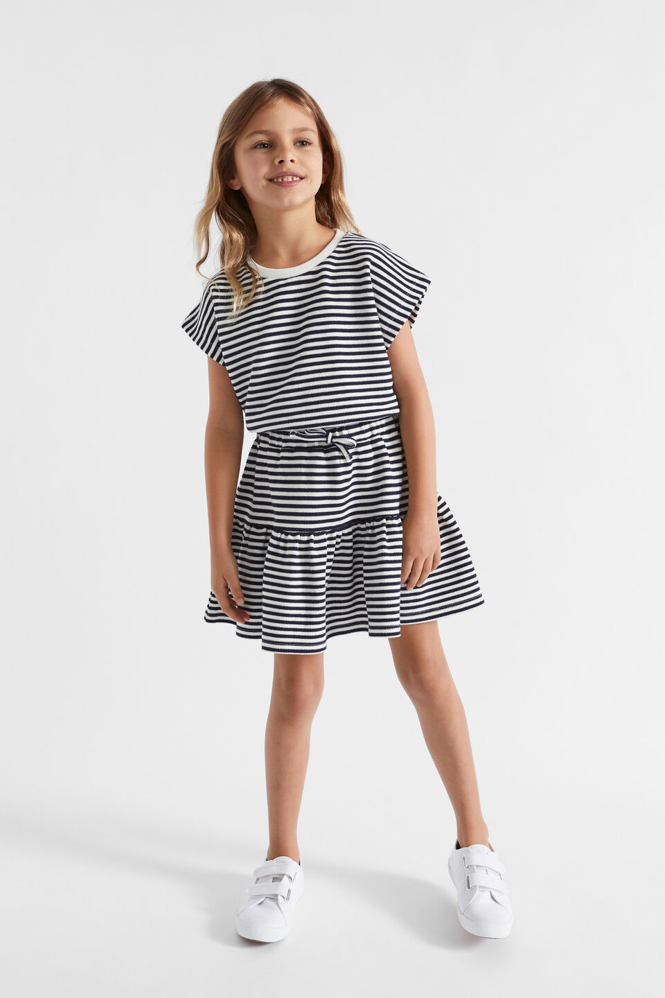 Fashion Stripe Skirt  Midnight Stripe