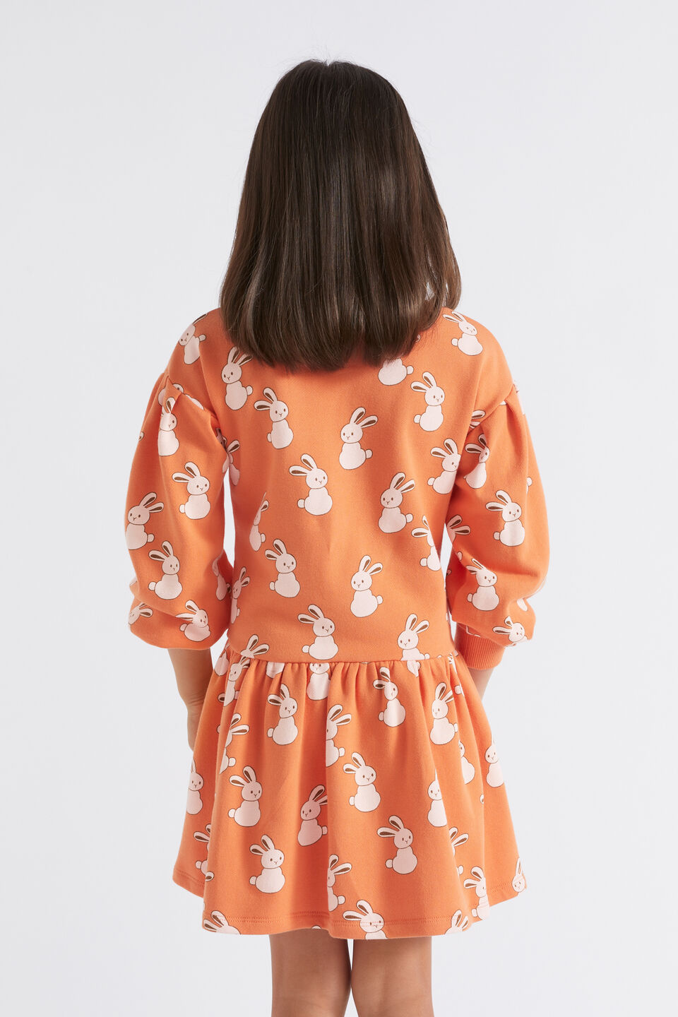 Bunny Yardage Dress  Apricot