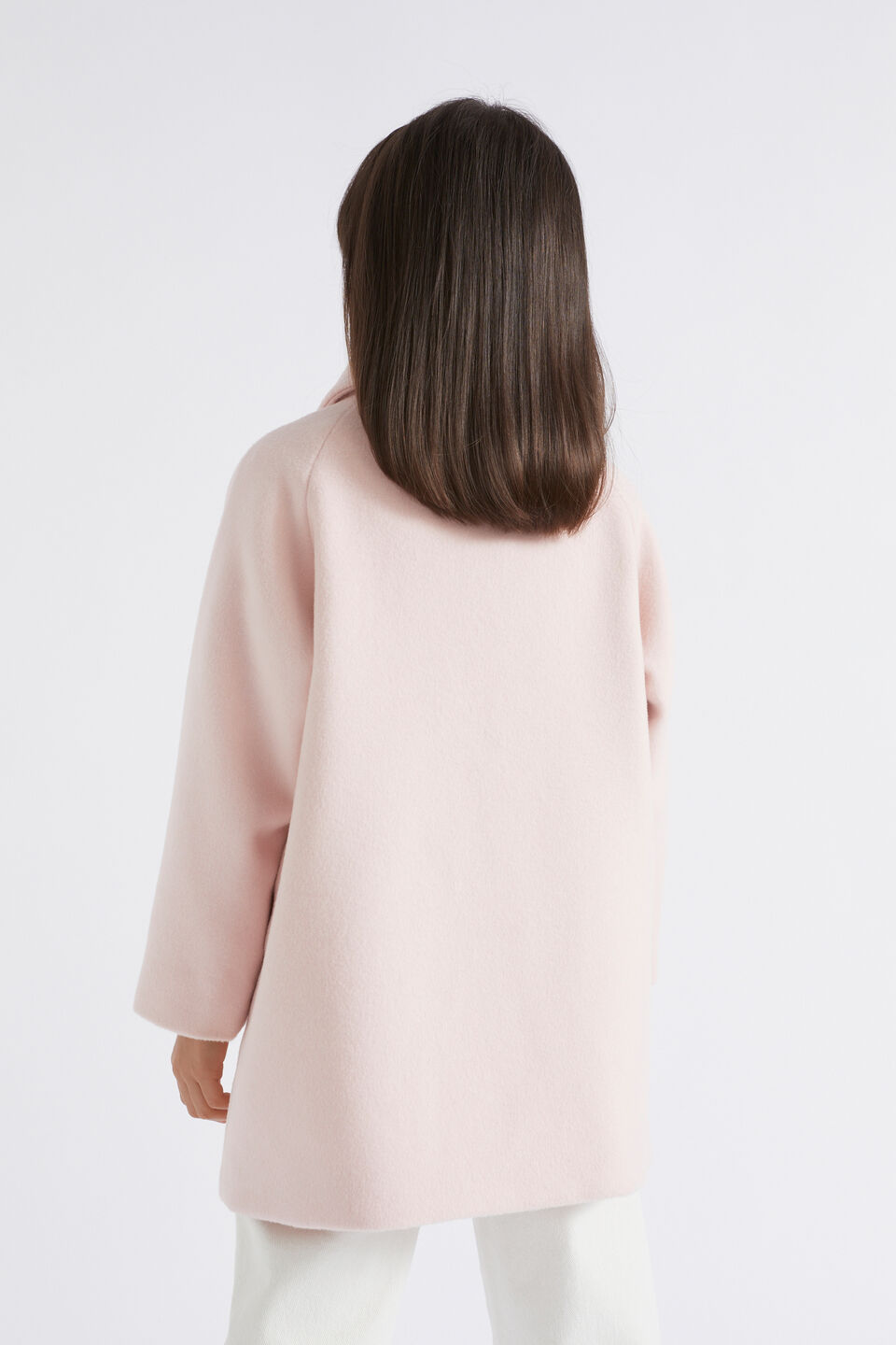 Girl's Wool Coat  Dusty Rose
