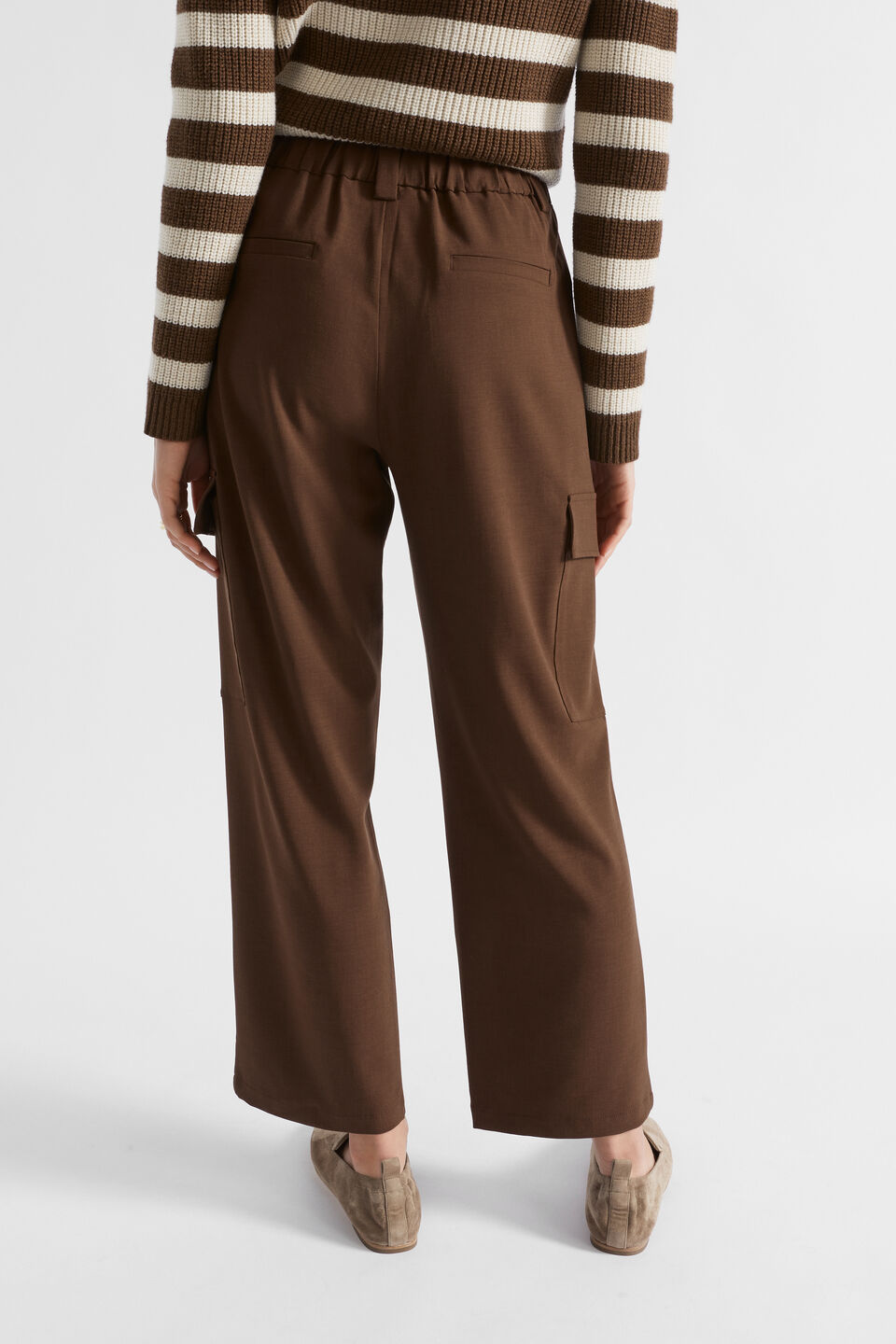 Casual Cargo Pant  Hot Chocolate