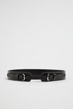 Ivy Buckle Waist Belt  Black  hi-res