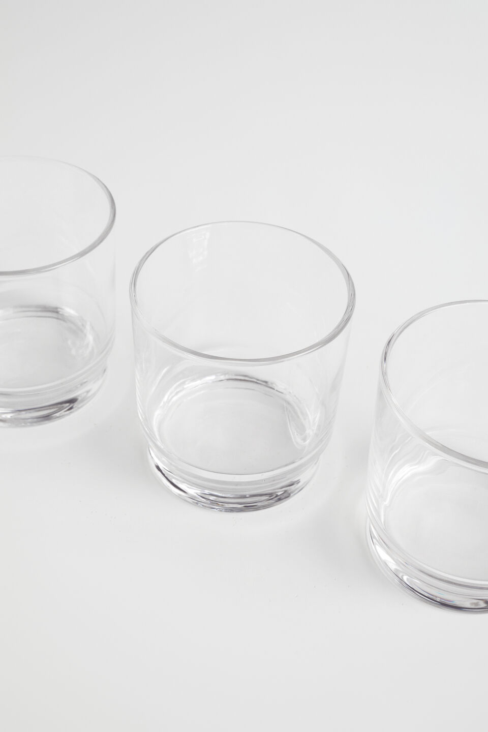 Haim Glasses Set of 4  Clear