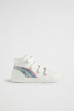 Rainbow High Top  White  hi-res