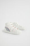 Rainbow High Top  White  hi-res