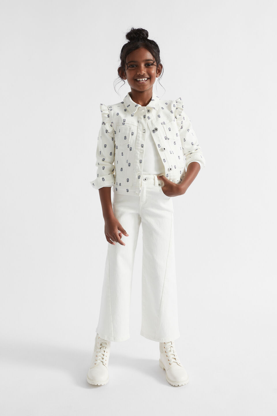 Wide Leg Jean  Canvas Wash