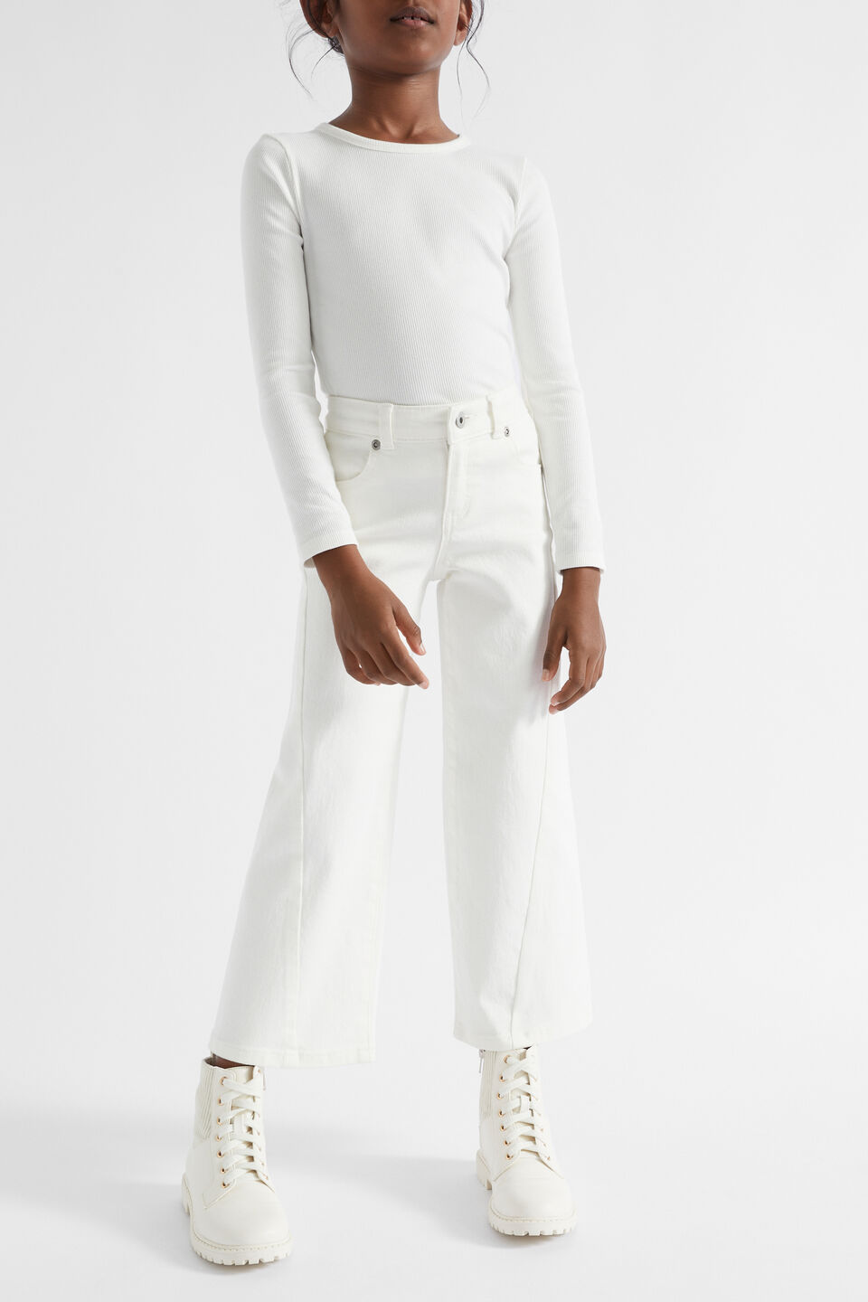 Wide Leg Jean  Canvas Wash