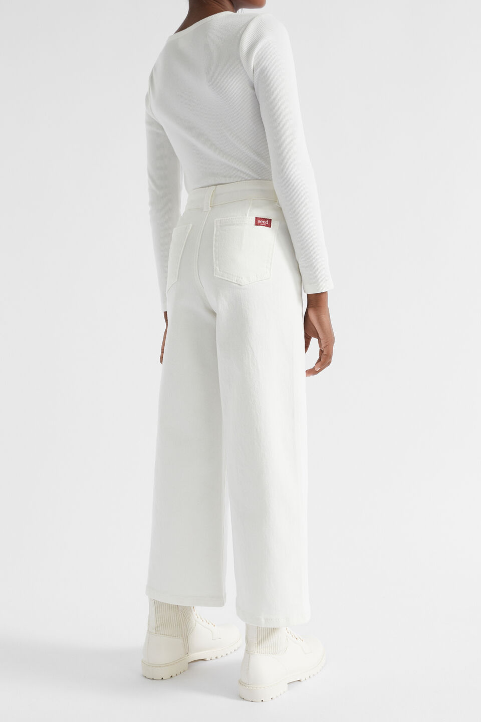 Wide Leg Jean  Canvas Wash