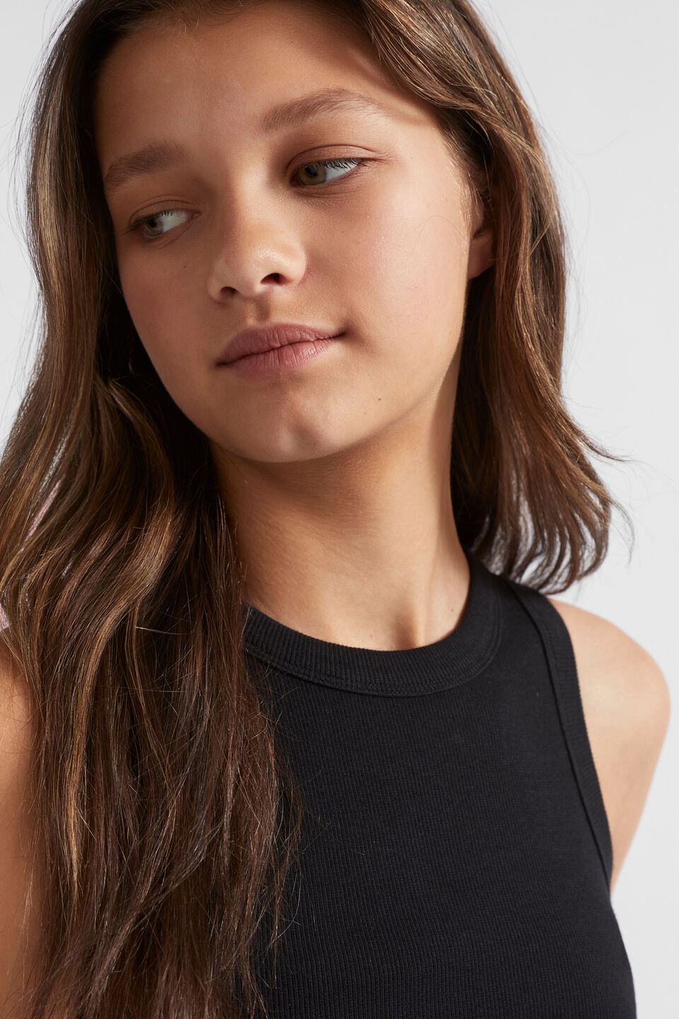 Core Rib Tank  Black