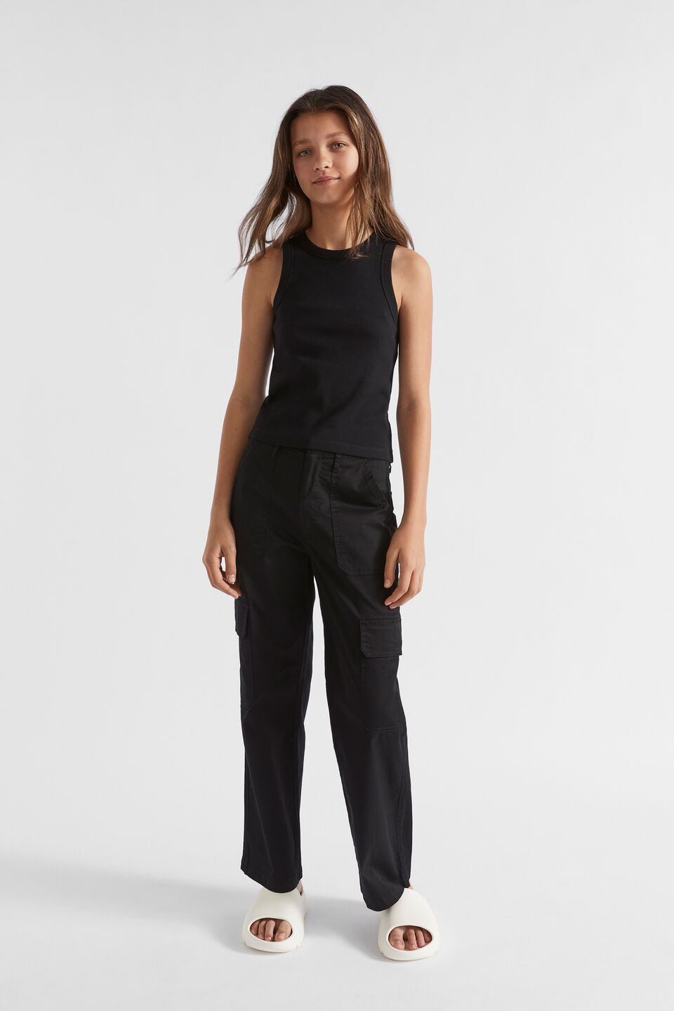 Core Rib Tank  Black