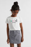 Gingham Denim Skirt  Midnight Gingham  hi-res