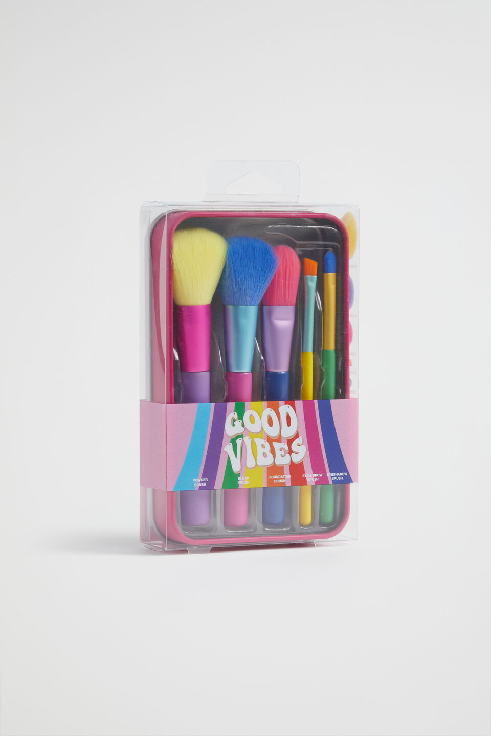 Good Vibes Brush Set  Multi
