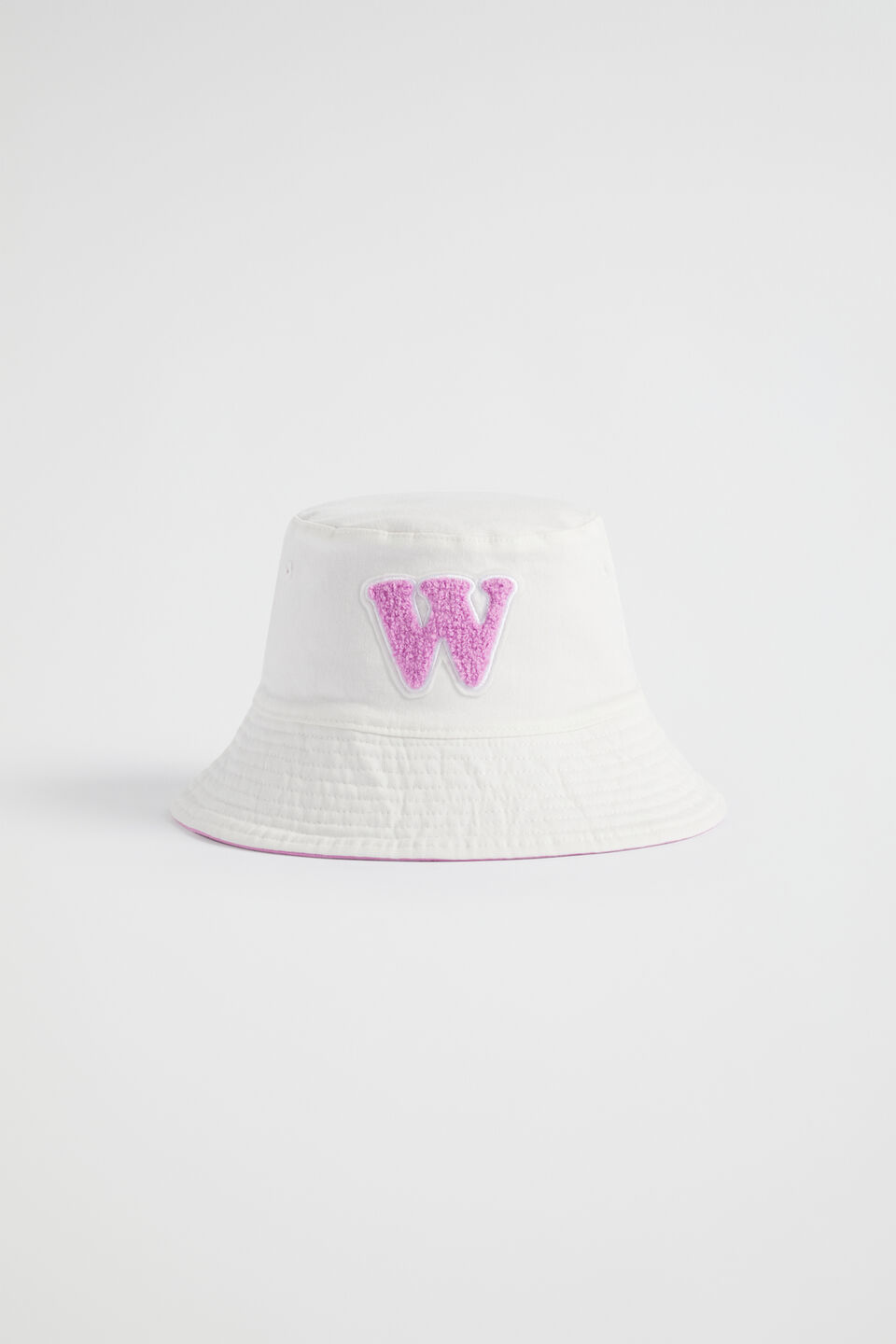 Reversible Initial Bucket Hat  W
