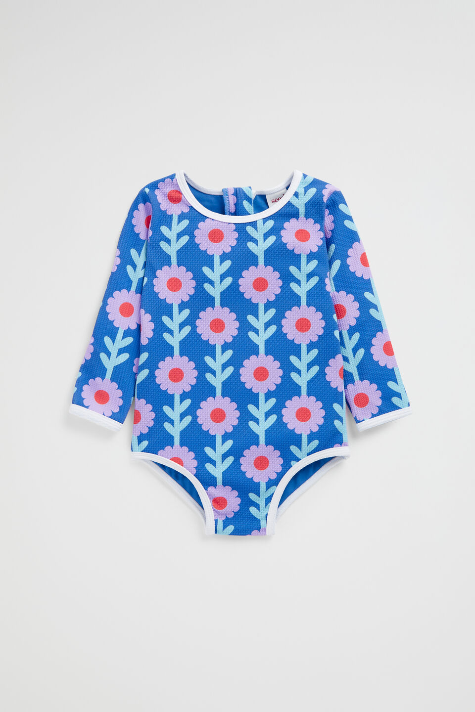 Retro Daisy Rashsuit  Marine