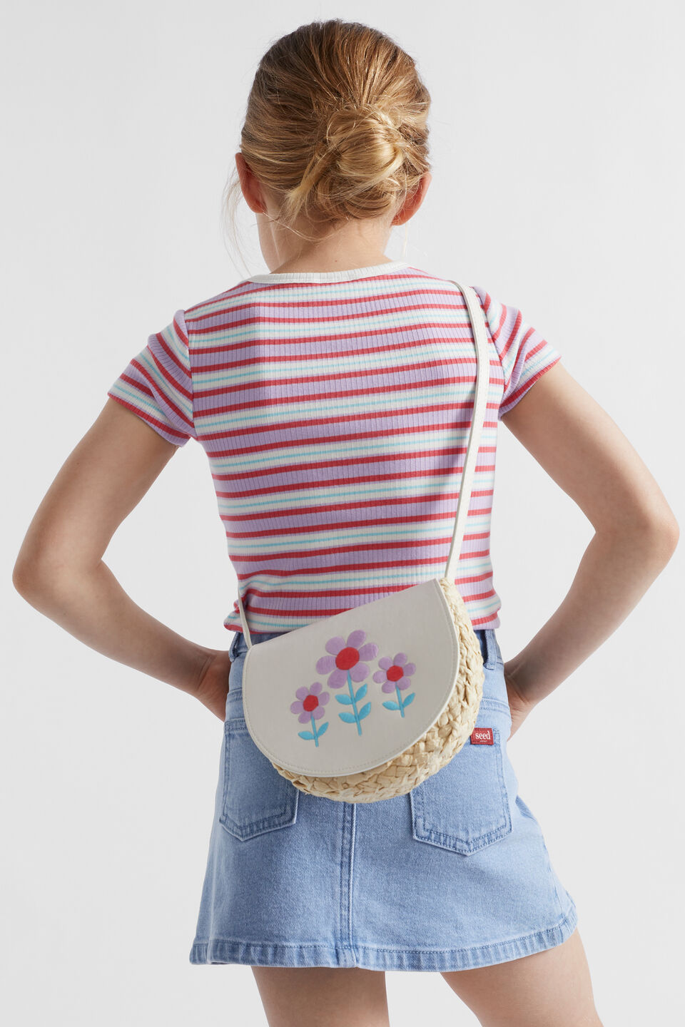 Flower Saddle Bag  Multi