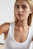 Core Rib Singlet  Whisper White  hi-res