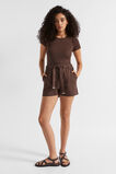 Core Rib Tee  Deep Raisin  hi-res